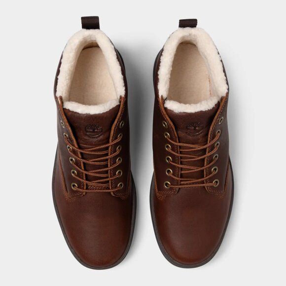 Timberland Men's Davis Square Warm Lined Chukka Rust A2G65 SZ 10.5 NEW WINTER - Picture 15 of 16